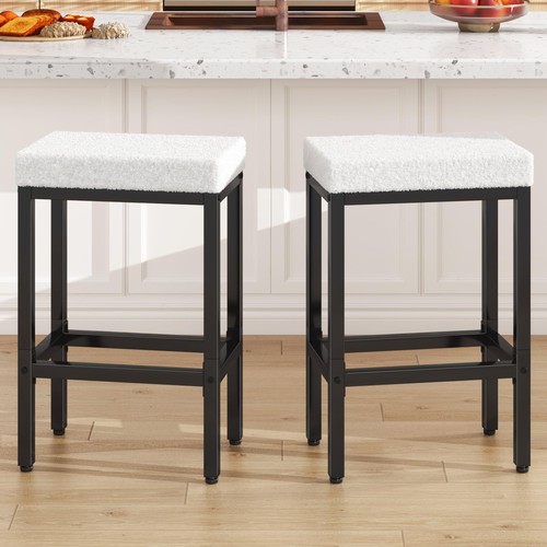 Tabouret bar blanc - cm,