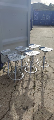 Tabourets bar aluminium - 4, de